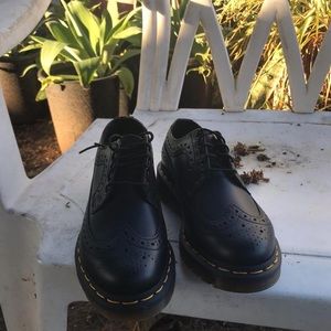 3989 Yellow Stitch brogue Oxford Shoe